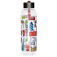 Reusable London Icons 500ml Water Bottle with Metallic Lid