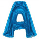 34&quot;&quot;  Letter Balloon - A - Blue