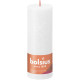 Cloudy White Bolsius Rustic Shine Pillar Candle (190 x 68mm)