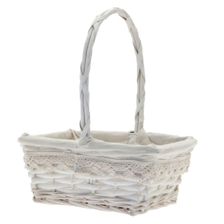 Rectangle Victoria Basket with Handle