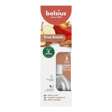 Bolsius True Scents Fragrance Diffuser - Apple Cinnamon (60ml)