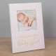 Baby Girl Bambino Paperwrap Photo Frame 4&quot;&quot; x 4&quot;&quot;