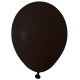 Black Round Shape Latex Balloon - 5 inch (Pk 100)