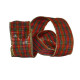 Wired Tartan Ribbon (50mm x 10yds)