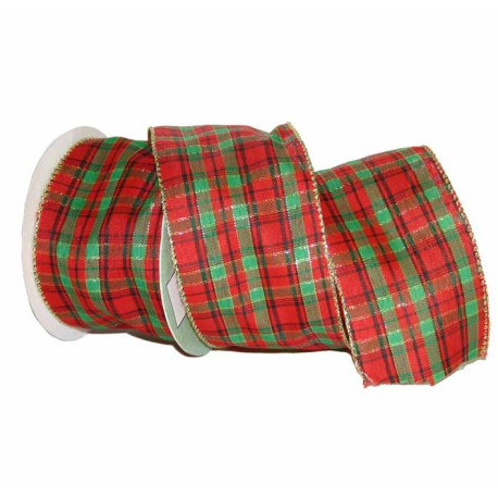 Bonnie Tartan Ribbon (63mm)