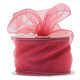 Rose Wired Chiffon Ribbon (70mm)