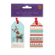 12 Pack Tags Cosy Christmas