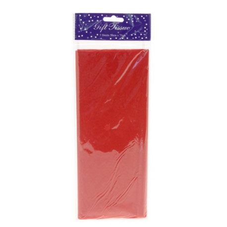 Red Tissue Paper Pack (5 sheets)