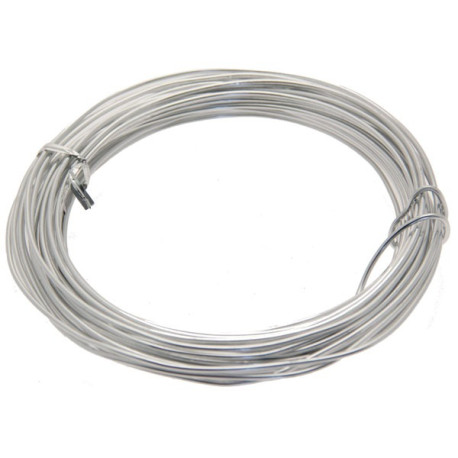 Silver Aluminium Wire