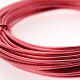 Rose Pink / Light Red Aluminium Wire