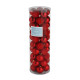 48 Red Baubles (10cm)