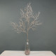 Champagne Glitter Twig Stems