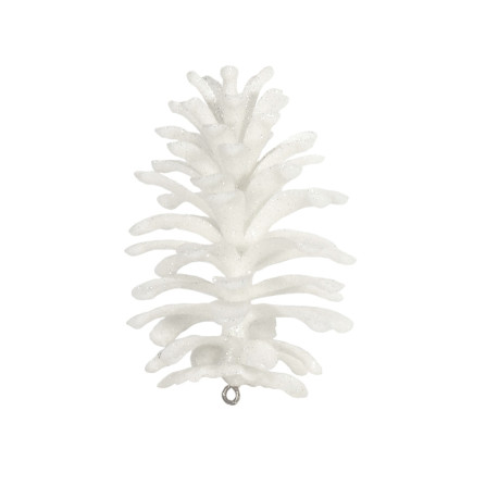 Winter Wonderland Hanging Pine Cone Decoration (H12cm)