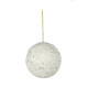 Winter Wonderland White Glitter Bauble (Dia12cm)