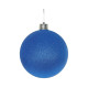 Blue Glitter Shatterproof Bauble (20cm)