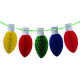 Honeycomb Christmas Lights Garland