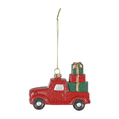 Truck with Gifts Hanging Decoration (8cm)