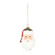 Santa Face Hanging Decoration (13.5cm)