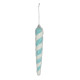 Turquoise and White Icicle Hanging Decoration (20cm)