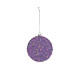 Purple Disc Hanging Decoration (10cm)