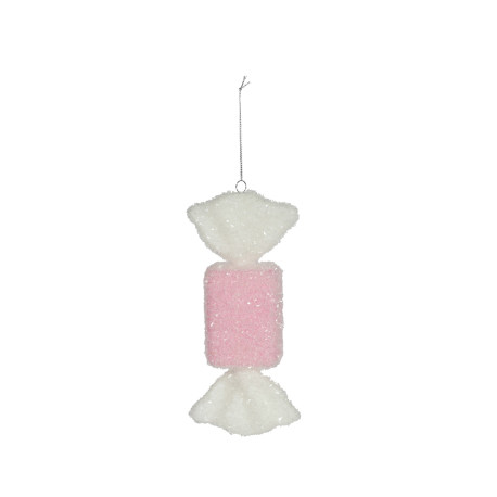 Pink Rectangle Candy Hanging Decoration (18cm)