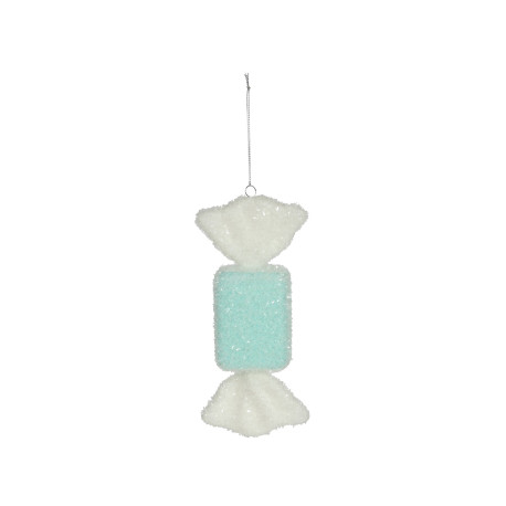 Turquoise Rectangle Candy Hanging Decoration (18cm)