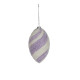 Purple Finial Hanging Decoration (20cm)