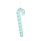 Turquoise Candy Cane Hanging Decoration (60cm)