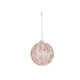 Pink Sequin Bauble (8cm)