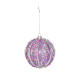 Purple Sequin Bauble (10cm)