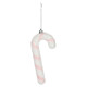 Candy Cane Hanging Decoration - Pink - H16cm