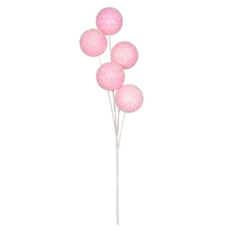 Pink Sparkle Ball Spray (61cm)