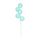 Turquoise Sparkle Ball Spray (61cm)