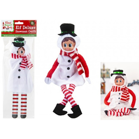 Naughty Elf Snowman Costume