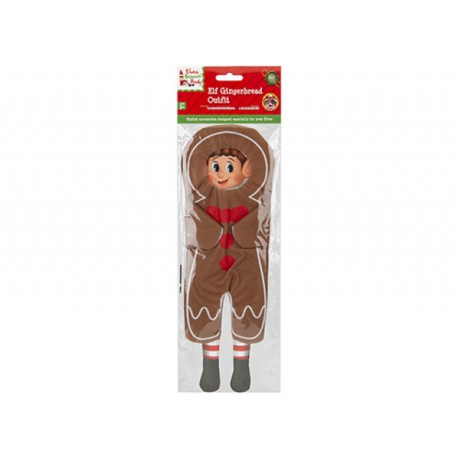 Naughty Elf Gingerbread Man Costume