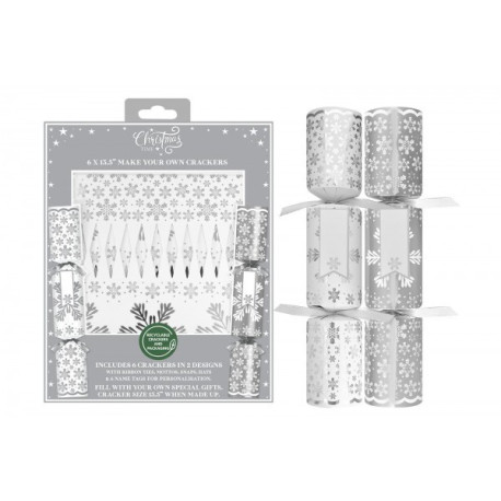 Pack of 6 Make Your Own Deluxe Silver (13.5 Inch)