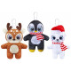 Christmas Cutie Soft Toy (Assorted)