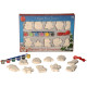 Paint Your Own Christmas Decorations (10 Pcs)