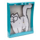 Decorative Simon&#039;s Cat Shaped Wall Clock