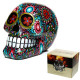 Fantasy Ornament - Floral Day of the Dead Skull