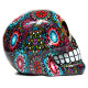 Fantasy Ornament - Floral Day of the Dead Skull