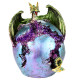 Geode Egg LED Dark Legends Dragon Figurine