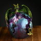 Geode Egg LED Dark Legends Dragon Figurine