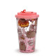 Shatterproof Double Walled Cup with Lid and Straw - Pusheen Foodie