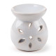 Simple Coloured Cut Out Design Ceramic Oil Burner