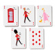 Standard Deck of Playing Cards - London Souvenir