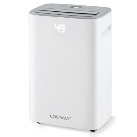 24 L Energy Efficient Dehumidifier with Auto Drain or Manual Drainage