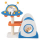 4-Level Cute Cat Tree Tower with UFO-Shaped Top Perch