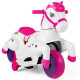 12V Unicorn Ride on Toy with Training Wheels for Kids