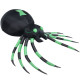 Inflatable Halloween Spide with LED Lights and Powerful Blower